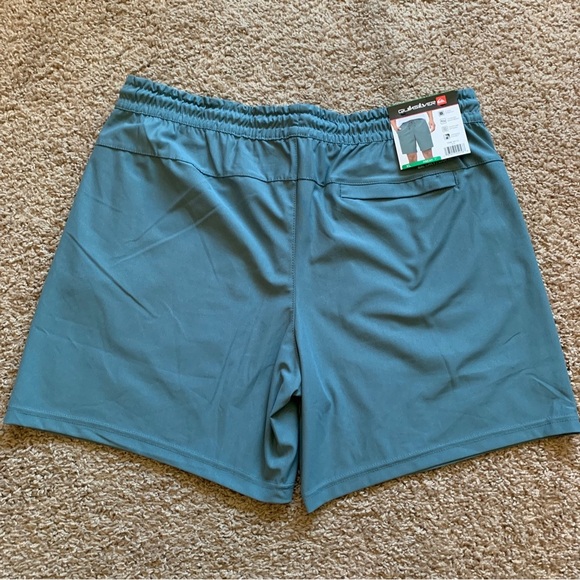 Quiksilver Teal and Navy Shorts - Picture 4 of 5